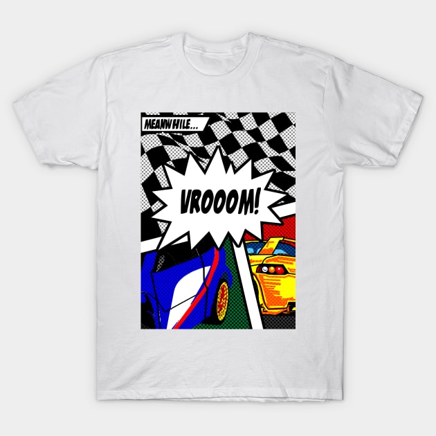 Vrooom T-Shirt by SquareDog